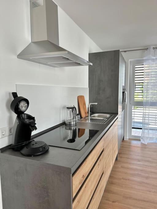 Amao-Pearl I Comfort Suite I 94Qm I Kingsize-Bett I Exklusiv Mit Balkon & Tiefgarage I Aufzug Offenburg Kültér fotó